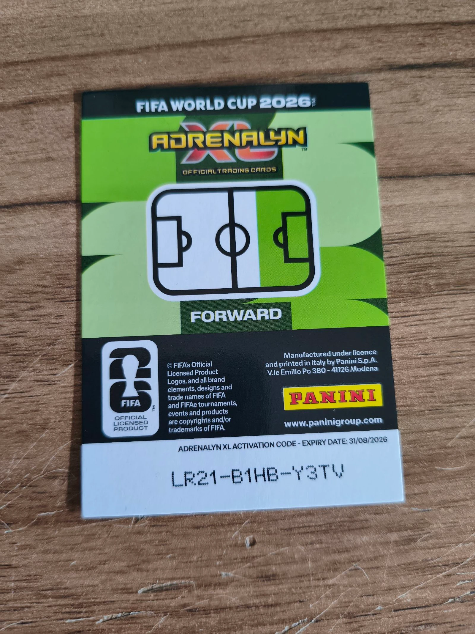 Tarjeta de fútbol Panini CDM edición limitada Eze – photo 2